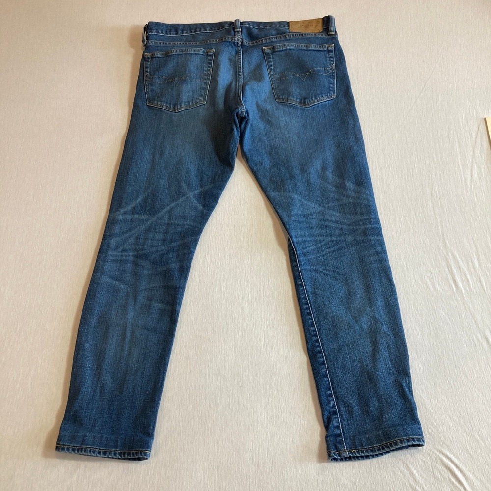 Polo Ralph Lauren Men 33x30 (Fit 33x27) Sullivan Slim Jeans Classic - Picture 2 of 14